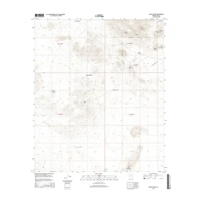 2014 Map of Chico Shunie, 2014 Print