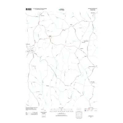 2013 Map of Chicora, 2013 Print