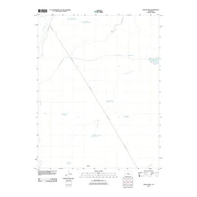 2010 Map of Chicos Well, 2010 Print