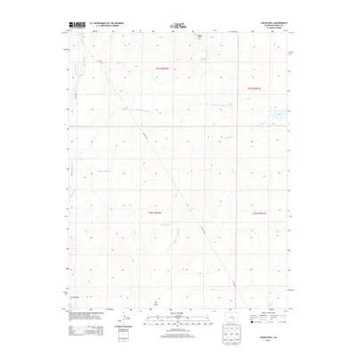 2013 Map of Chicos Well, 2013 Print