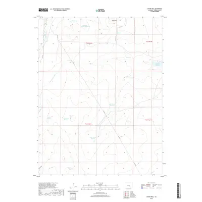 2019 Map of Chicos Well, 2019 Print