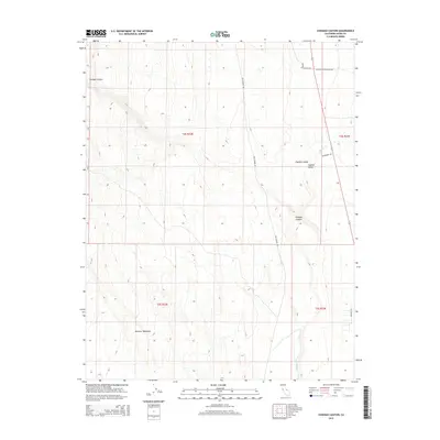 2015 Map of Chidago Canyon, 2015 Print