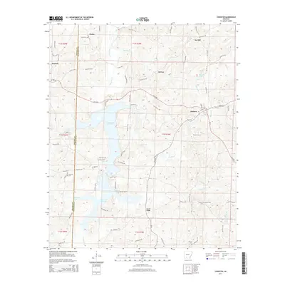 2014 Map of Chidester, 2014 Print
