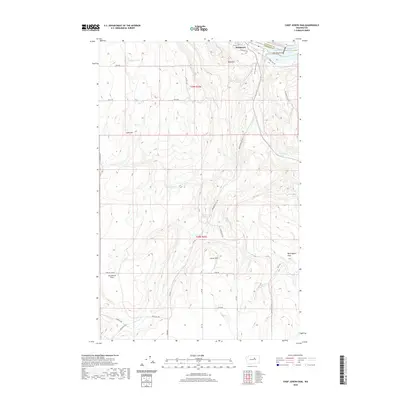 2020 Map of Chief Joseph Dam, 2020 Print