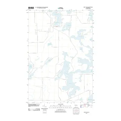 2010 Map of Chief Lake, 2010 Print