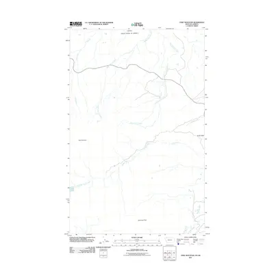 2011 Map of Chief Mountain, 2011 Print