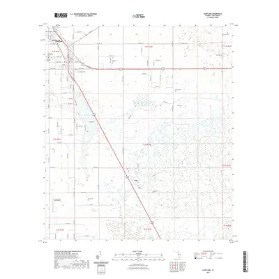 2021 Map of Chiefland, 2021 Print