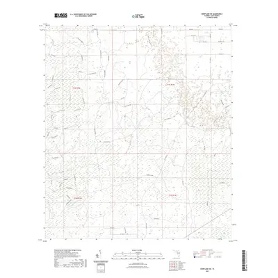 2021 Map of Chiefland SW, 2021 Print