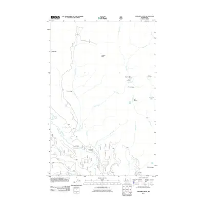 2011 Map of Chikamin Creek, 2011 Print