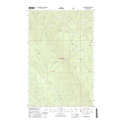 2017 Map of Chikamin Creek, 2017 Print