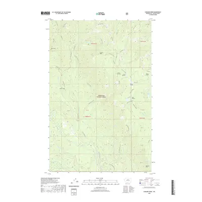 2020 Map of Chikamin Creek, 2020 Print