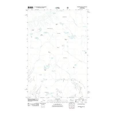 2011 Map of Chikamin Peak, 2011 Print
