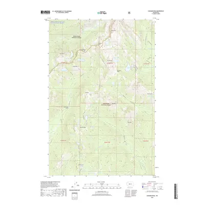 2020 Map of Chikamin Peak, 2020 Print