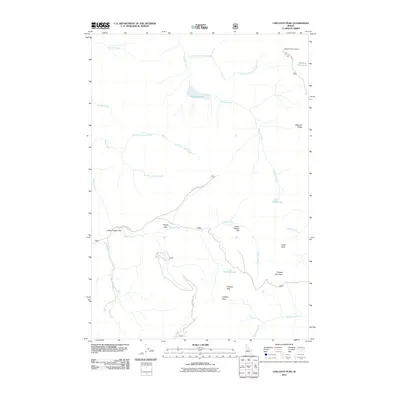 2011 Map of Chilcoot Peak, 2011 Print