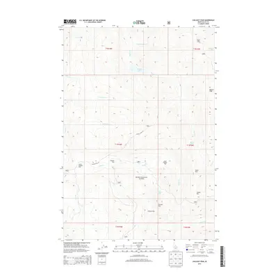 2013 Map of Chilcoot Peak, 2013 Print