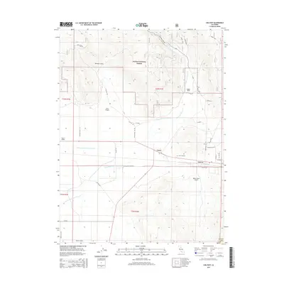 2015 Map of Chilcoot, 2015 Print