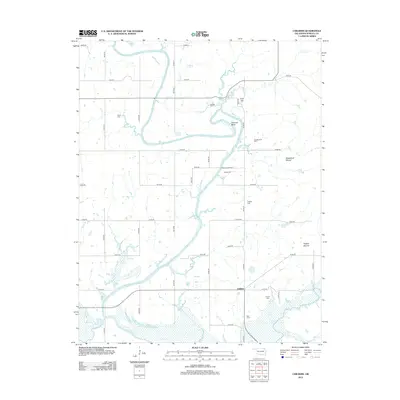 2013 Map of Childers, 2013 Print