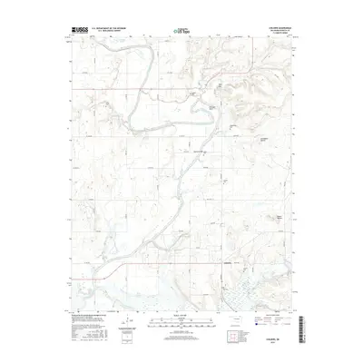 2016 Map of Childers, 2016 Print