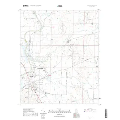 2020 Map of Childersburg, 2020 Print