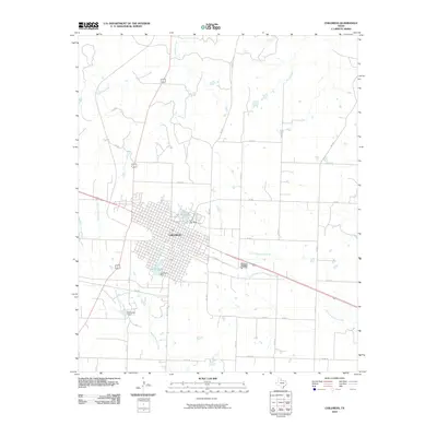 2010 Map of Childress, 2010 Print