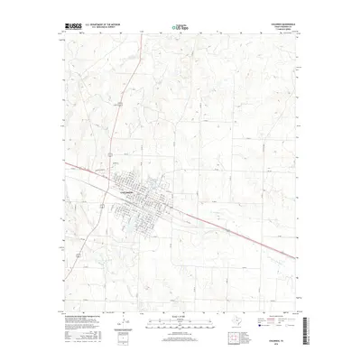 2016 Map of Childress, 2016 Print