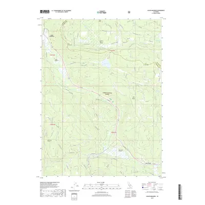 2018 Map of Childs Meadows, 2018 Print