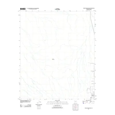 2011 Map of Childs Mountain, 2011 Print