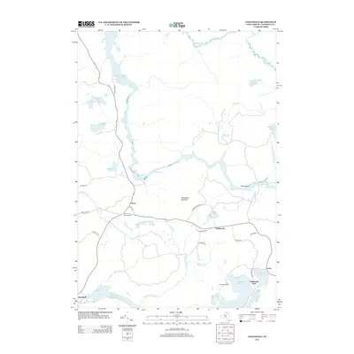 2013 Map of Childwold, 2013 Print