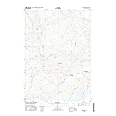 2016 Map of Childwold, 2016 Print