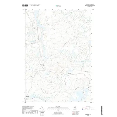 2019 Map of Childwold, 2019 Print