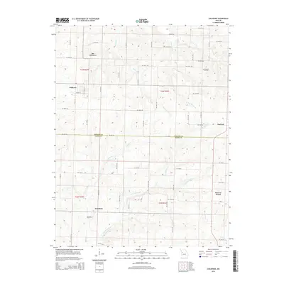 2014 Map of Chilhowee, 2014 Print