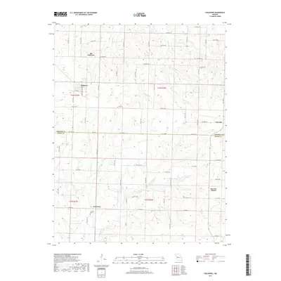 2017 Map of Chilhowee, 2017 Print