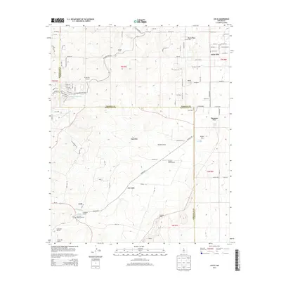 2013 Map of Chilili, 2013 Print