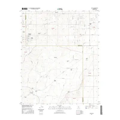 2017 Map of Chilili, 2017 Print