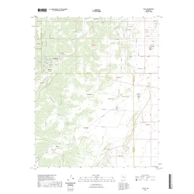 2023 Map of Chilili, 2023 Print