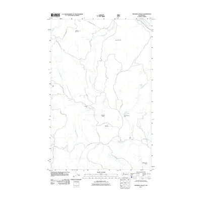 2011 Map of Chiliwist Valley, 2011 Print