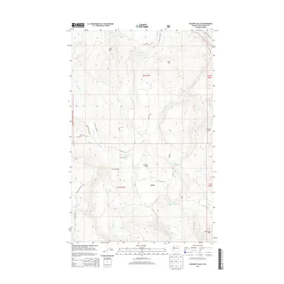 2014 Map of Chiliwist Valley, 2014 Print
