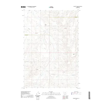 2020 Map of Chilkoot Coulee, 2020 Print