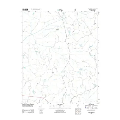 2012 Map of Chilli Creek, 2012 Print