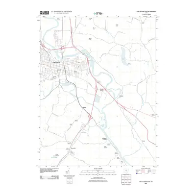 2010 Map of Chillicothe East, 2010 Print