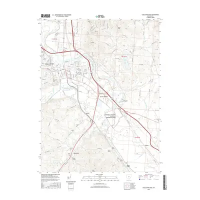 2016 Map of Chillicothe East, 2016 Print