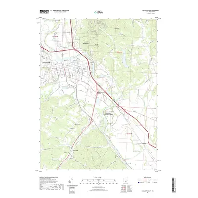 2019 Map of Chillicothe East, 2019 Print