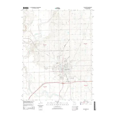2015 Map of Chillicothe, 2015 Print
