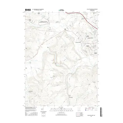 2016 Map of Chillicothe West, 2016 Print