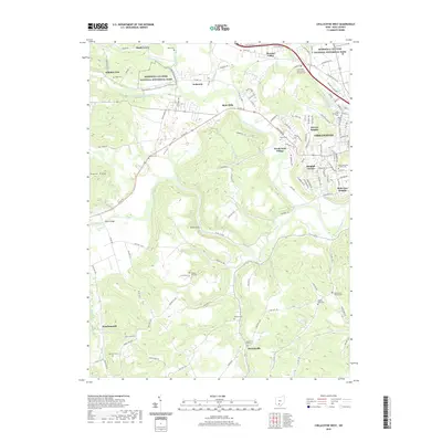 2019 Map of Chillicothe West, 2019 Print