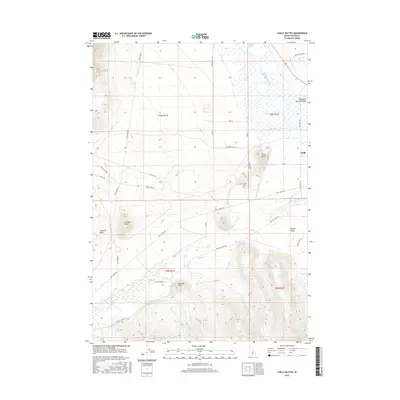 2017 Map of Chilly Buttes, 2017 Print