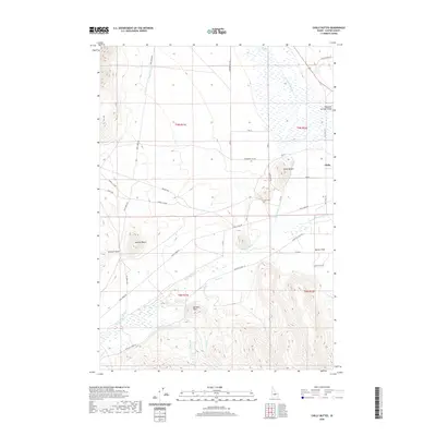 2020 Map of Chilly Buttes, 2020 Print