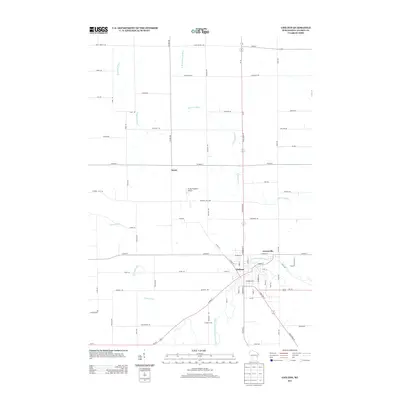 2013 Map of Chilton, 2013 Print
