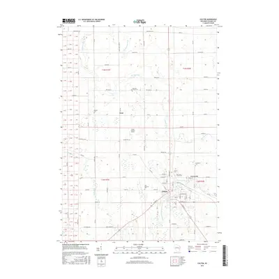2016 Map of Chilton, 2016 Print