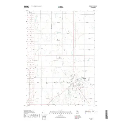 2018 Map of Chilton, 2018 Print